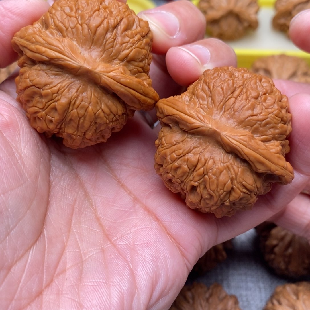 文玩核桃把件全品毕业绝配天花板血麒麟42.5尺