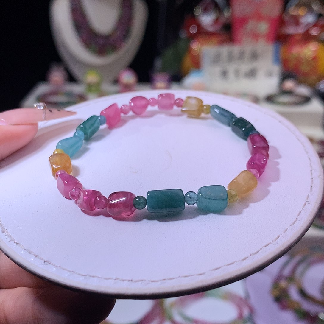 碧玺手链未镶嵌碧玺