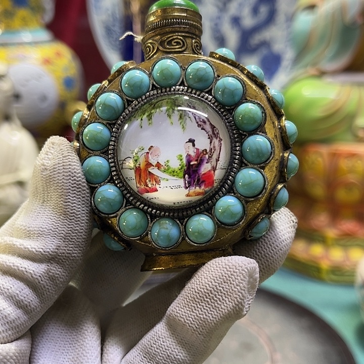 盖碗摆件摆摆件摆件创意