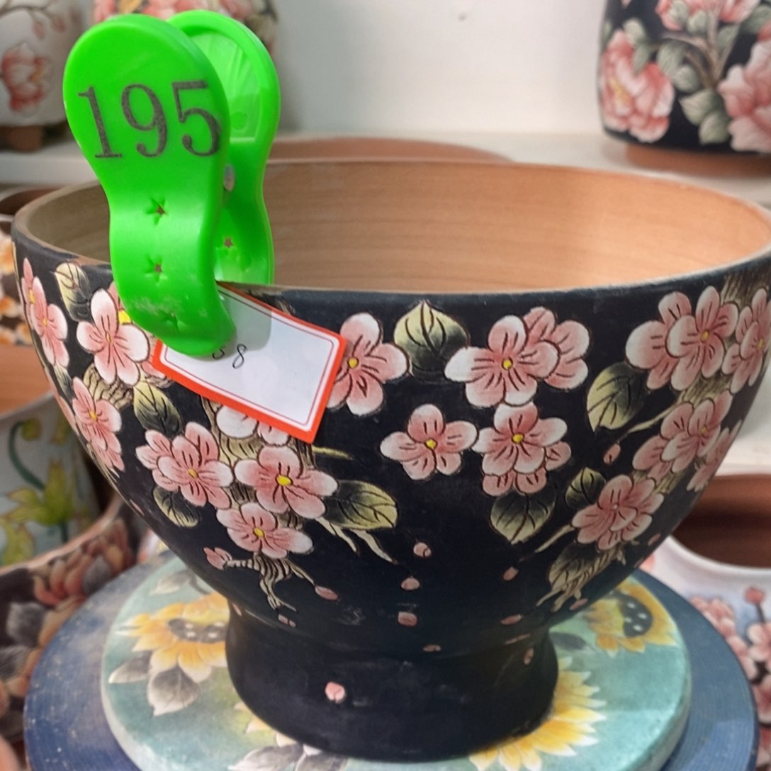 紫砂花盆水晶花盆195