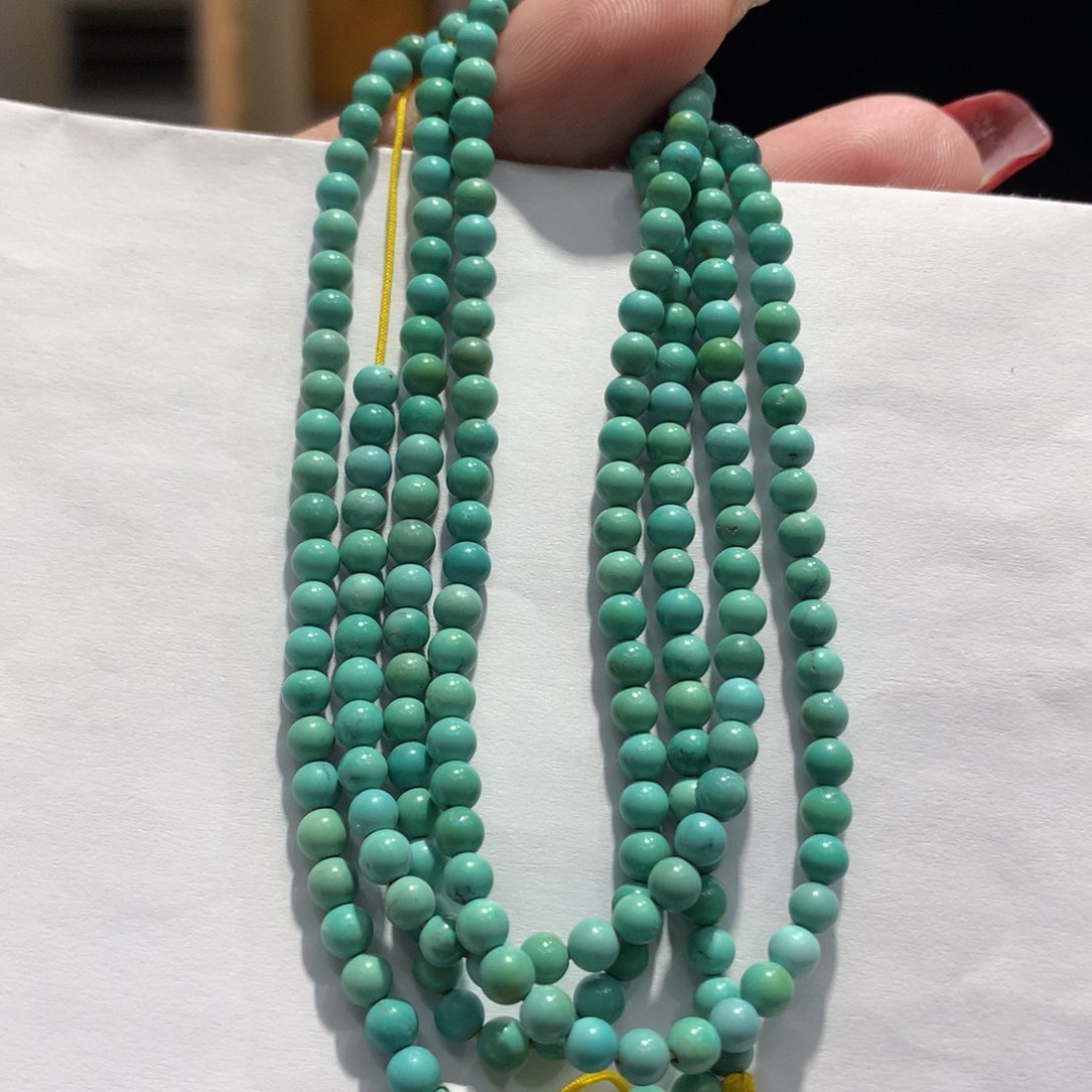 绿松石长链未镶嵌