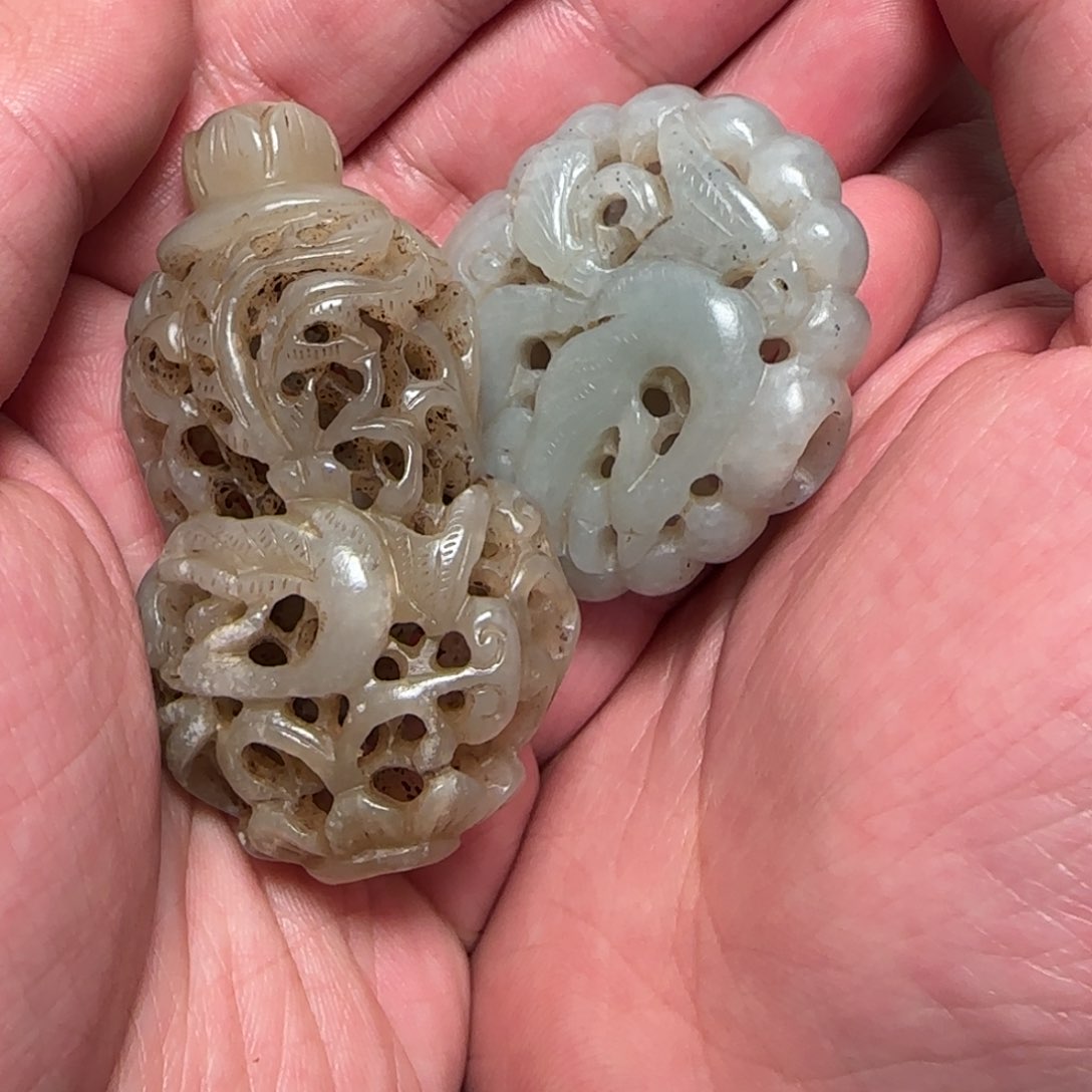 和田玉把件未镶嵌吉***C