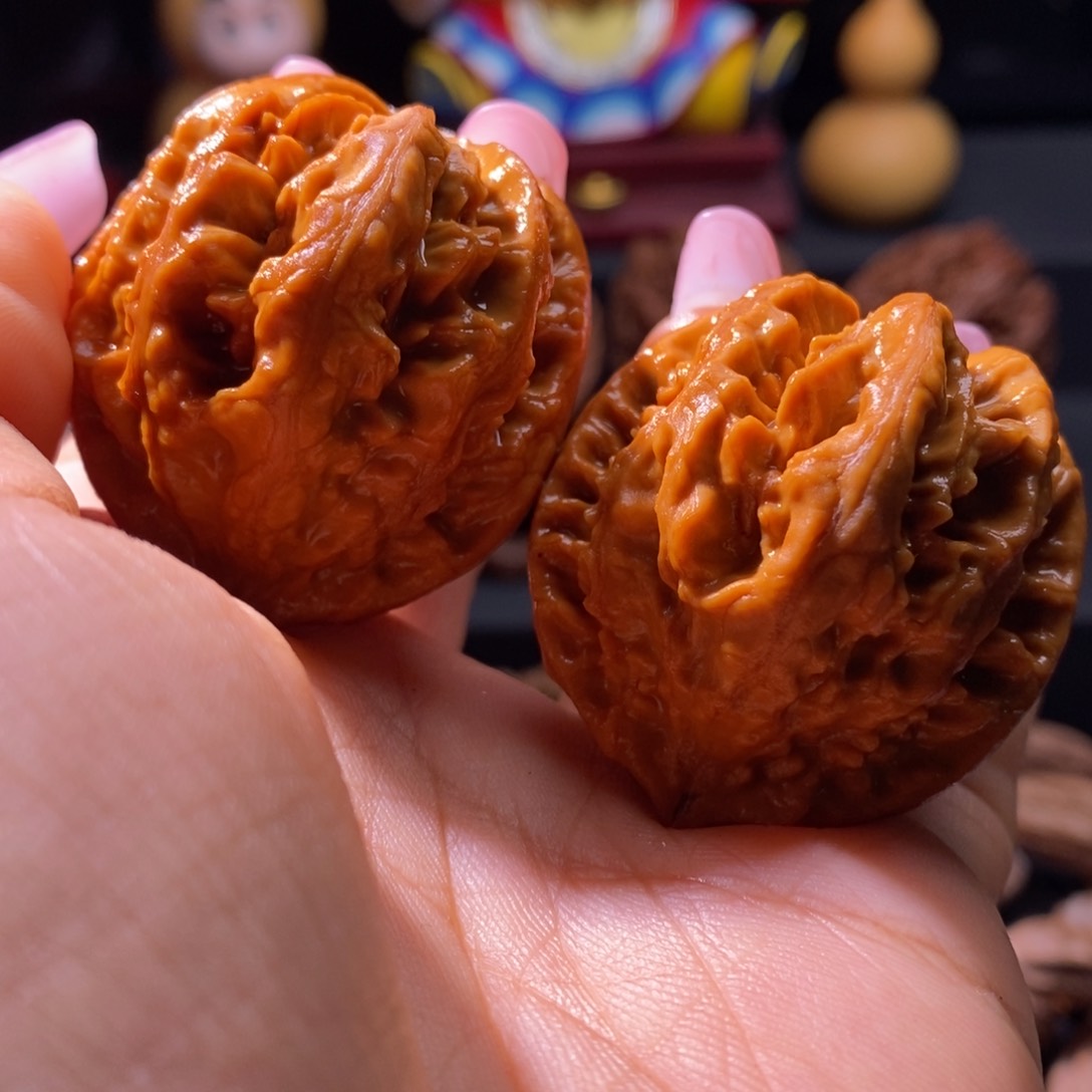 文玩核桃把件核桃12瑕疵磕碰