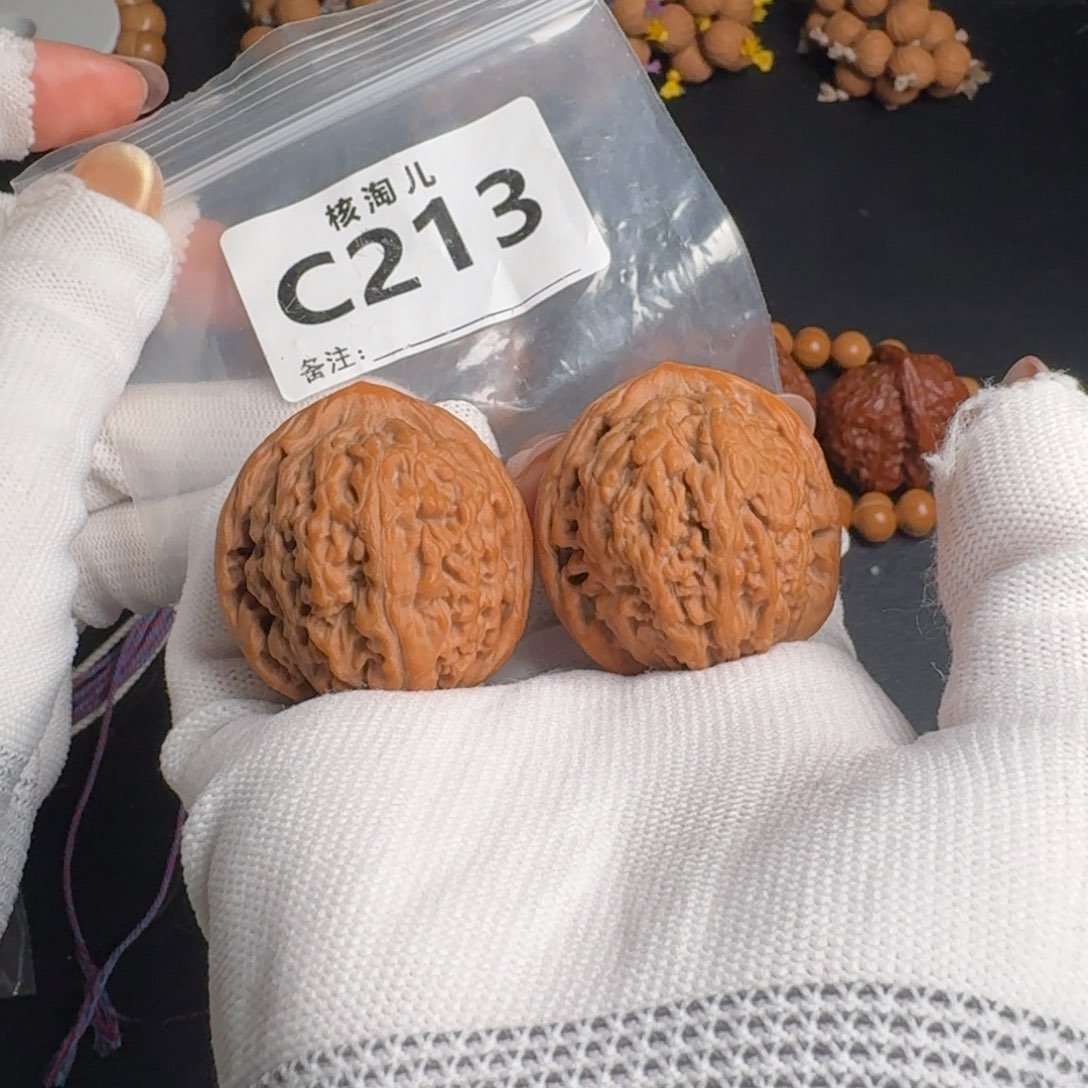 把件文玩核桃37莲花C213