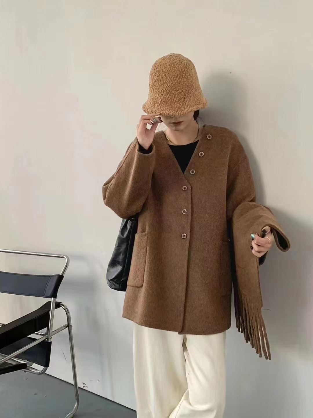 妮子衣中长款气质时尚