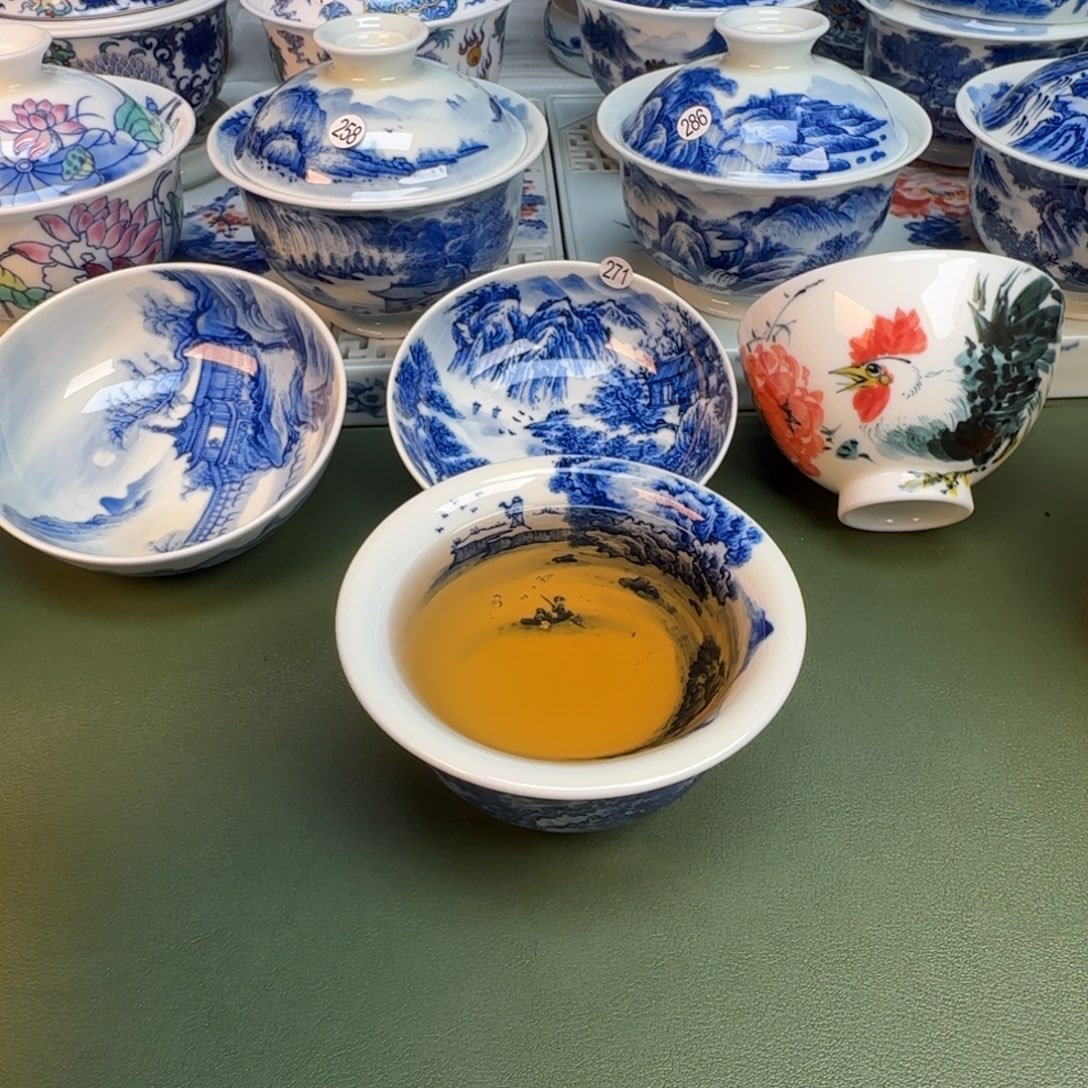陶纯手工纯手绘茶具266