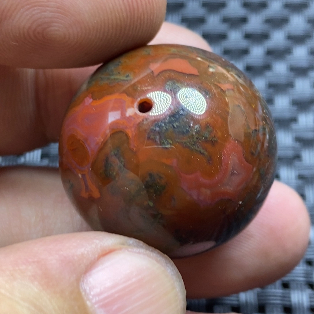 挣***猬玛瑙/玉髓未镶嵌颈饰