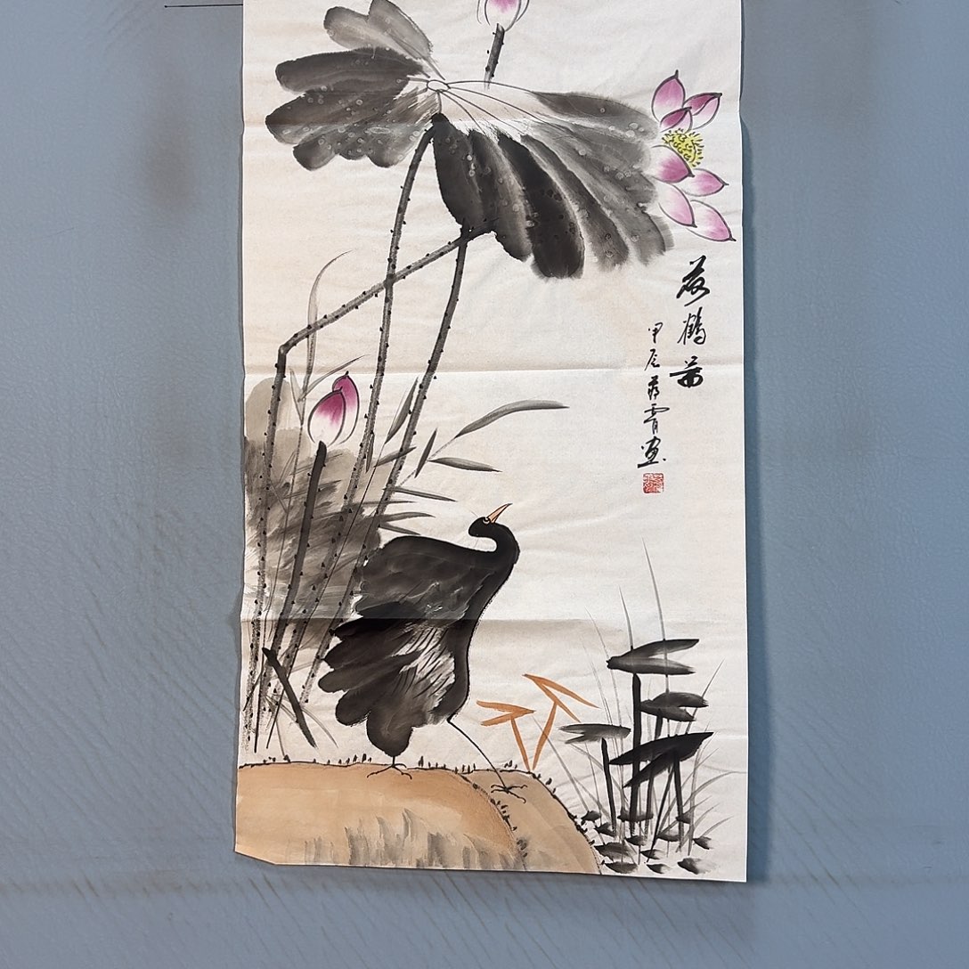 国画牡丹1852 牡丹一如你初来乍