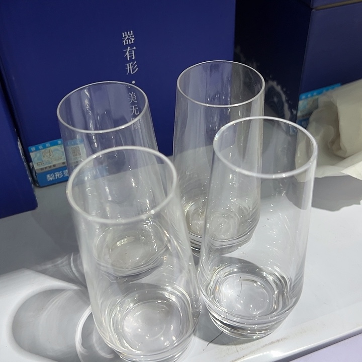 打包4支 小白酒杯 