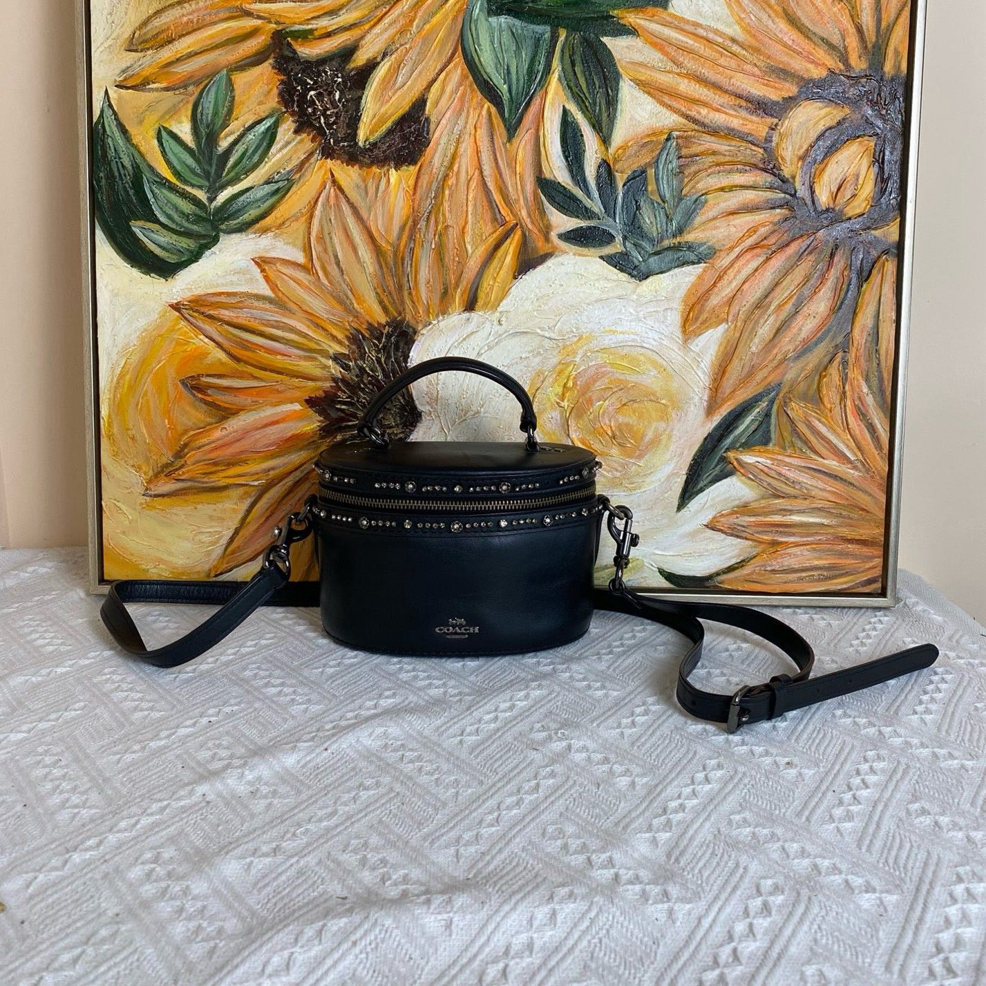 95新 COACH/蔻驰 蔻驰19100斜挎包