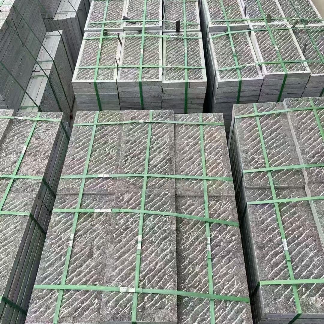 青石板庭院地铺石老石板民宿老石条户外汀步石天然青石板仿古石板