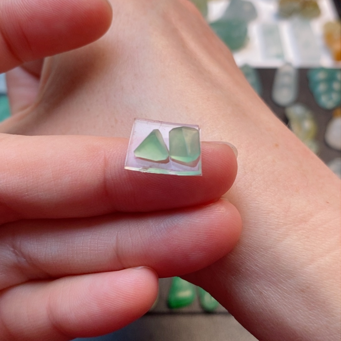 定制翡翠未镶嵌切割面