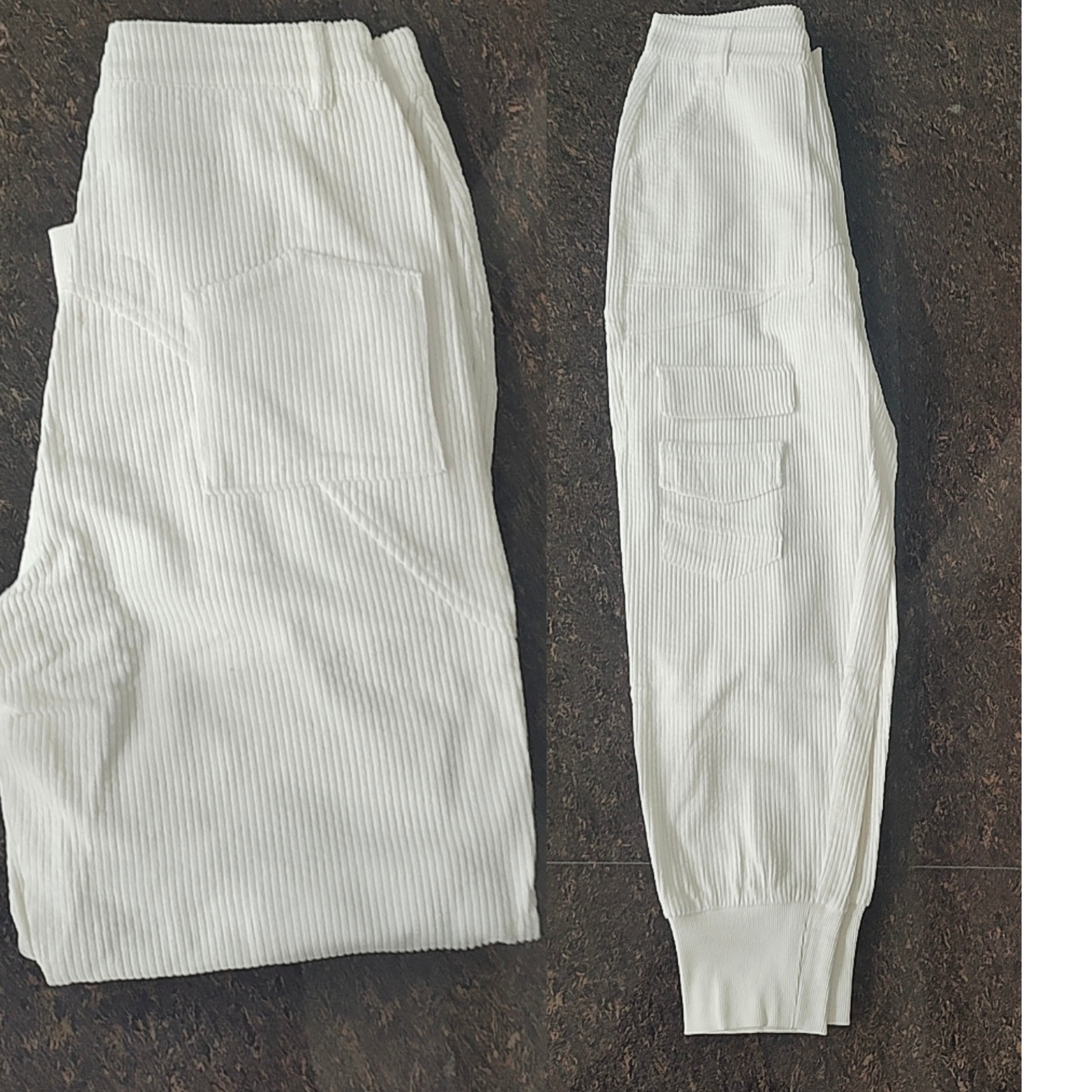 潮牌欧货新款休闲裤319款百搭时尚白色