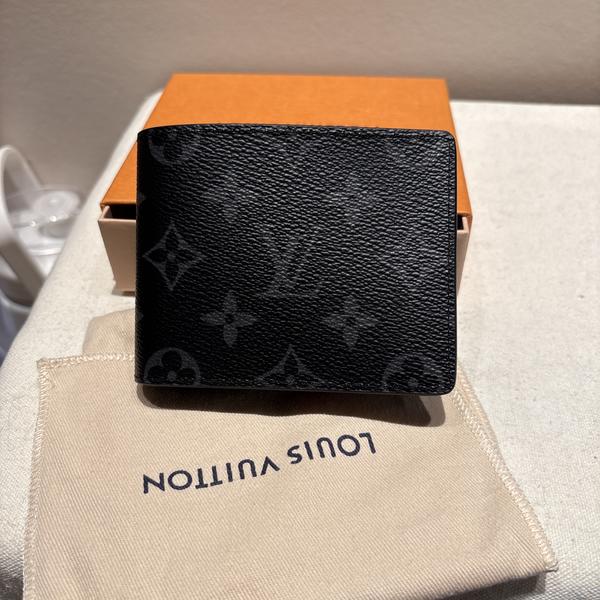 大吉中古/LV黑老花slender钱包