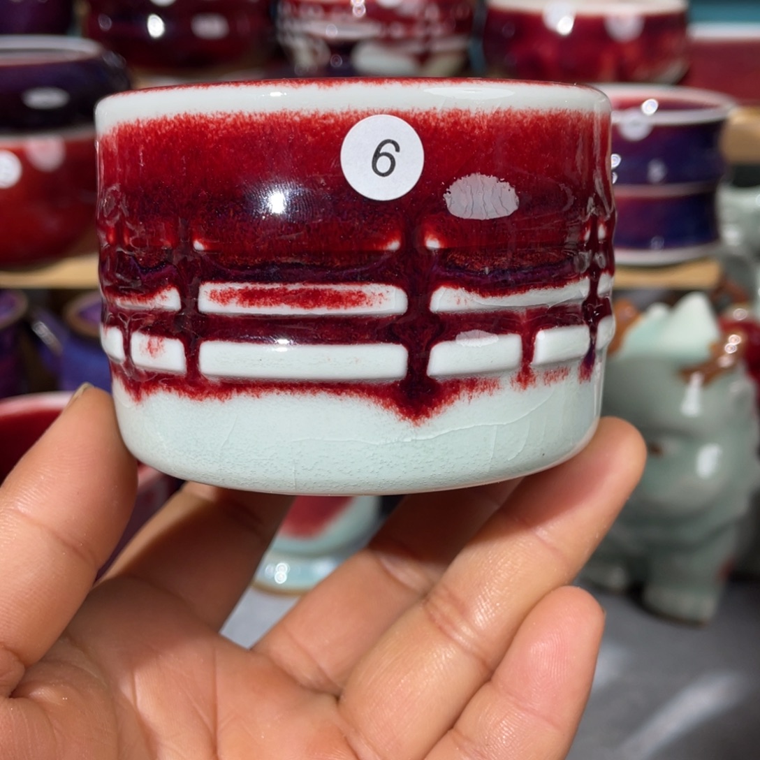 瓷片纯手工制作……微微瑕