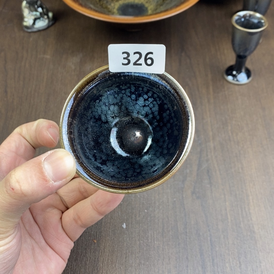 茶盏全手工原矿原釉建盏