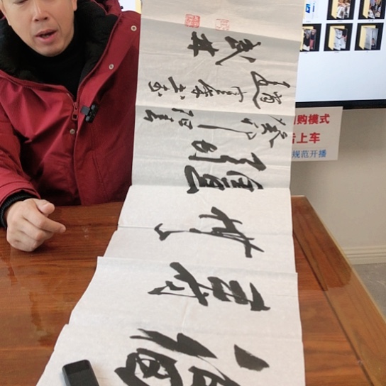 书法赵宗藻4平尺作品