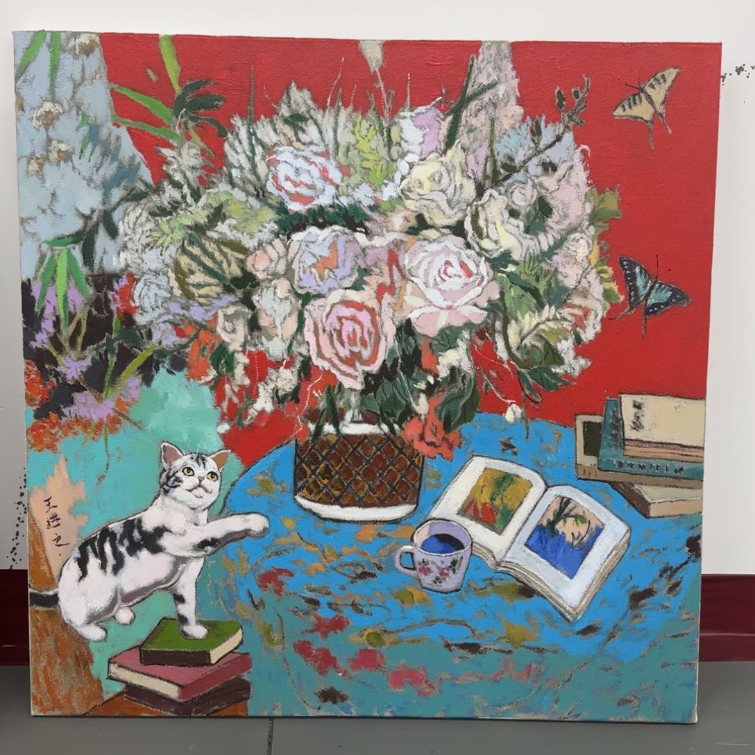 高端手绘艺术油画