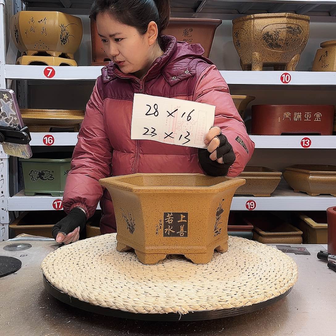 紫砂花盆紫砂花盆