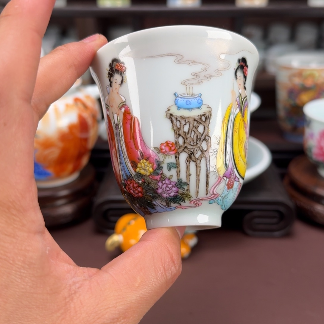 杯景德镇陶瓷艺术家作品欣赏
