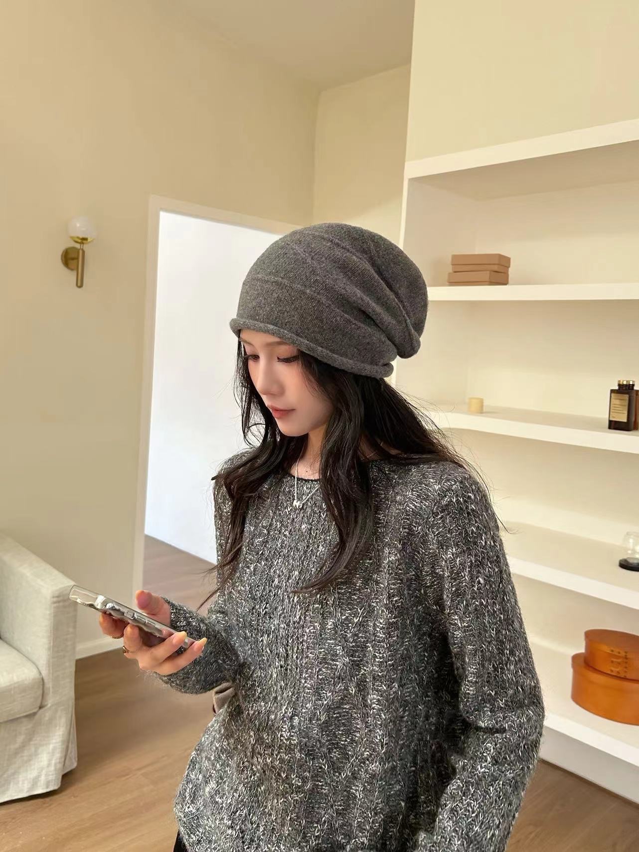 NANA家网红保暖帽子