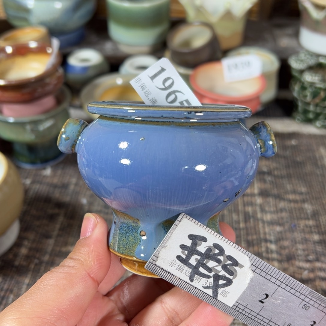 红陶景德镇手工花盆