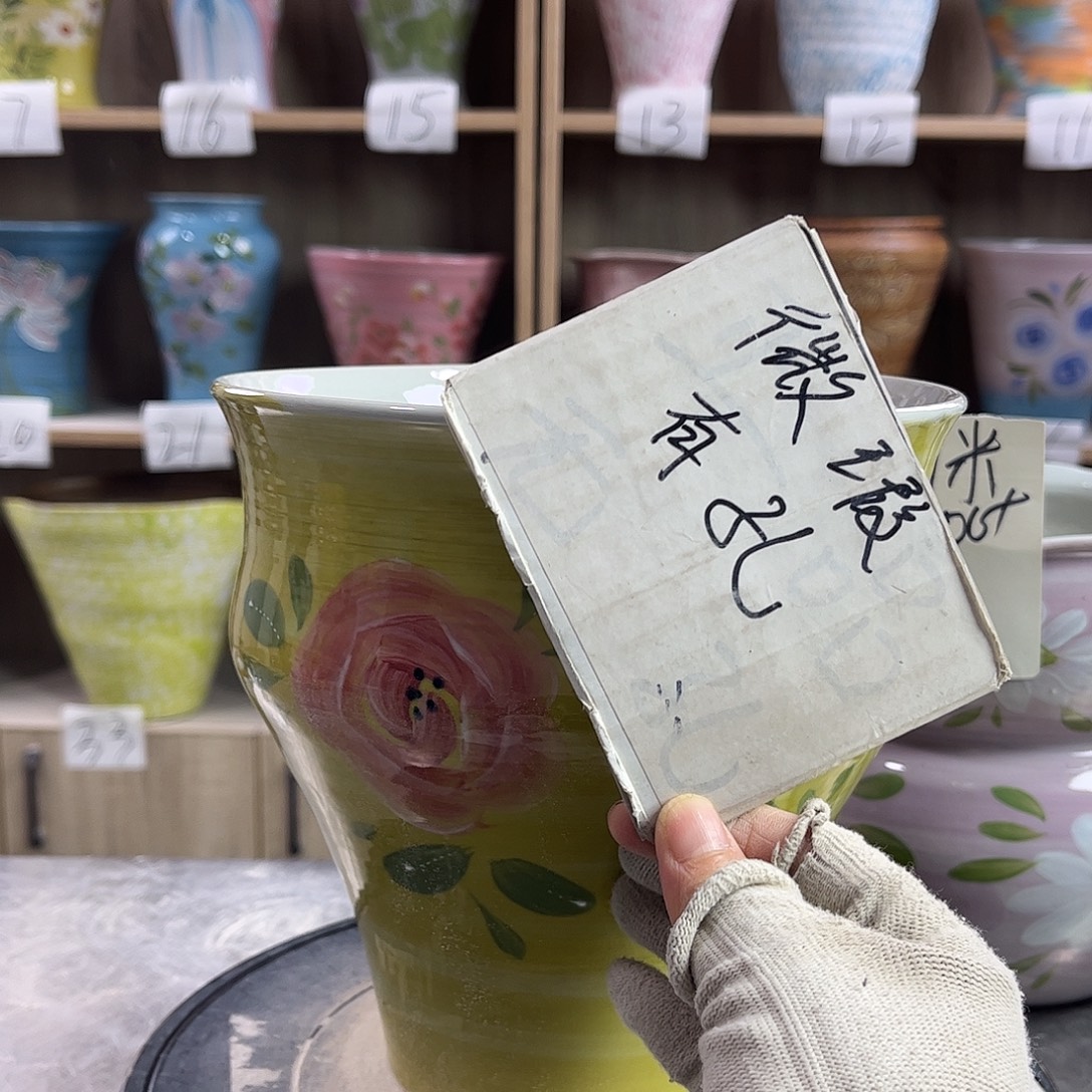 景德镇陶瓷花盆花盆