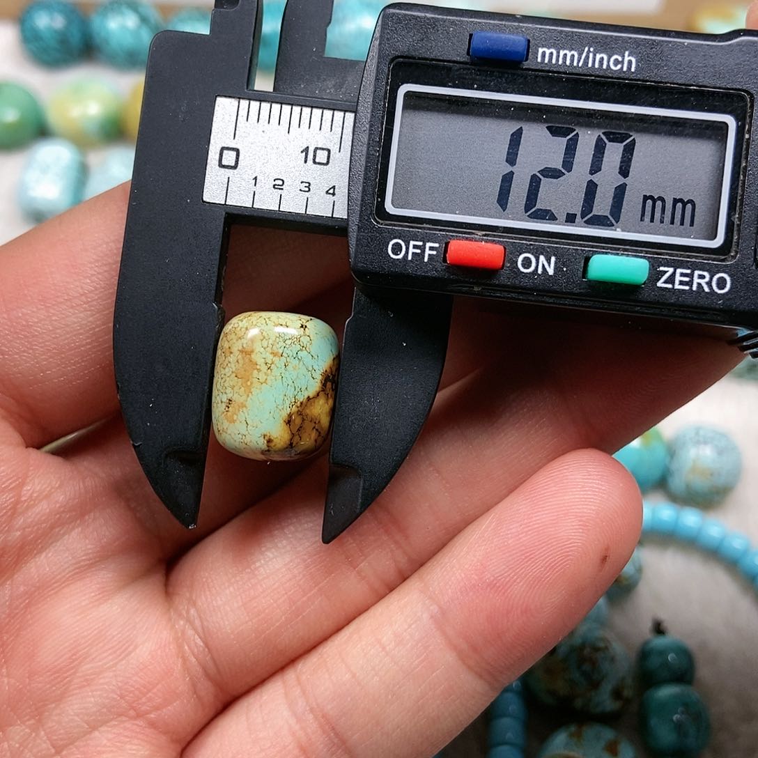 未镶嵌绿松石珠宝半成品