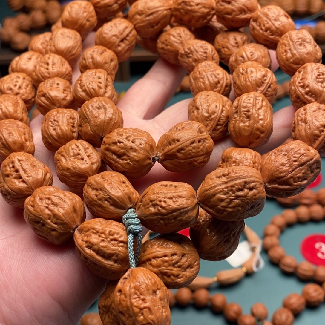 文玩核桃手串17尺寸蛙