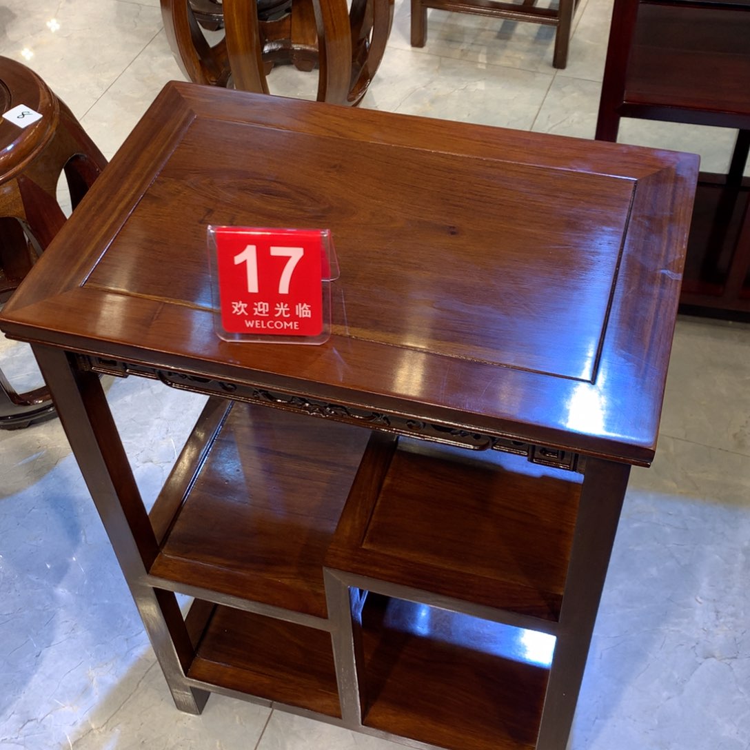 花梨木类成套家具瑕疵处理17