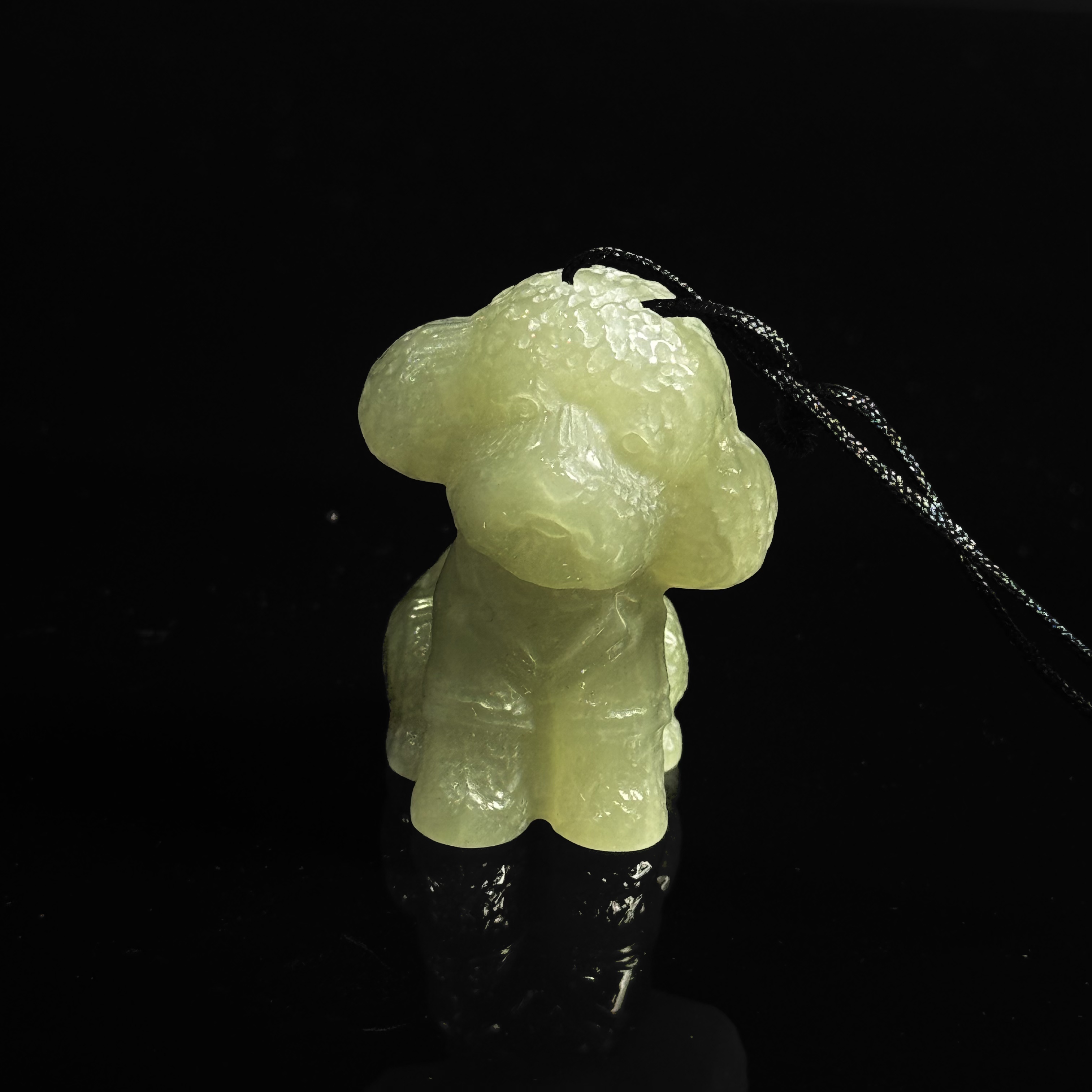 20世纪·和田黄玉小狗吊坠（722162）