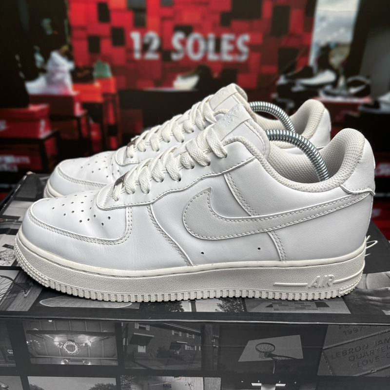 S 42码/Nike Air Force1 空军一号 低帮 板鞋 纯白