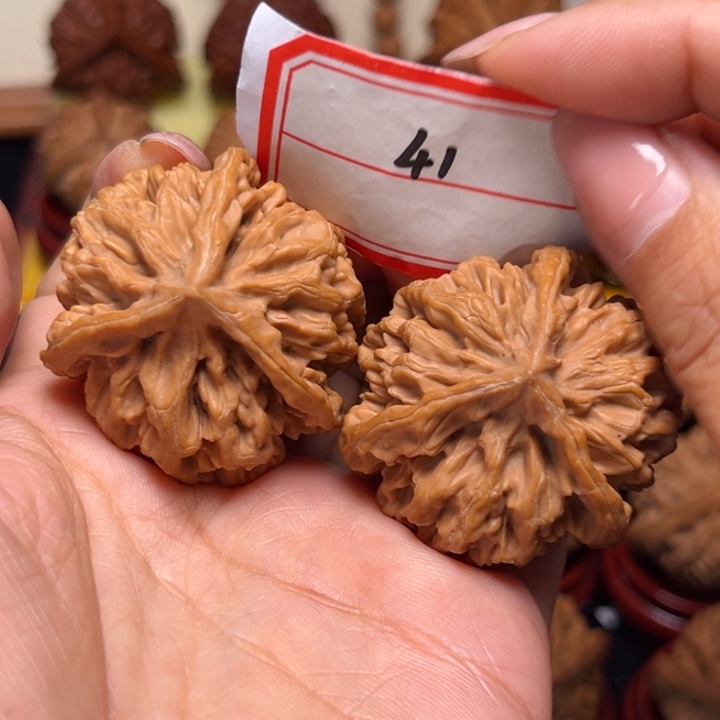 吊坠文玩核桃40尺全品帝王奔41