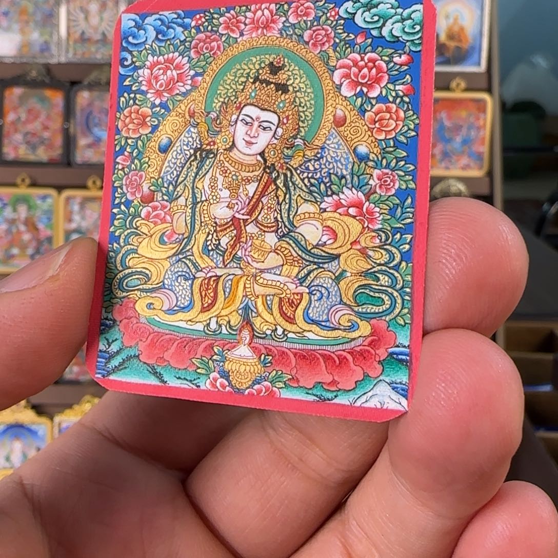 吊坠记**3金刚萨垛唐卡艺术