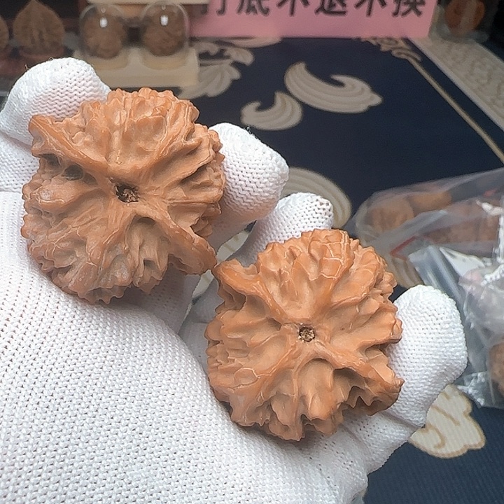文玩核桃吊坠全品苹果园42无药