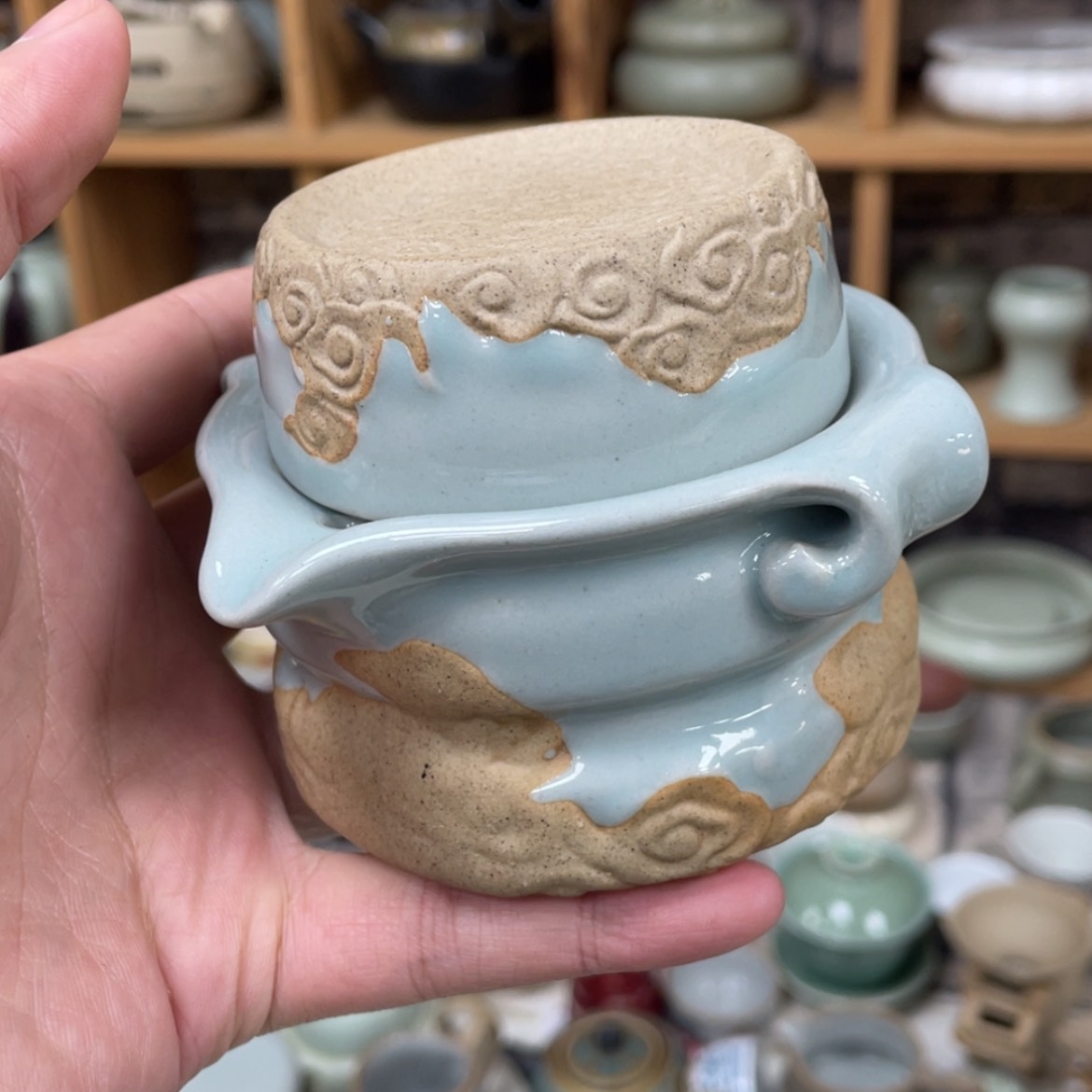 【闪购商品】壶老段烧陶瓷茶器！