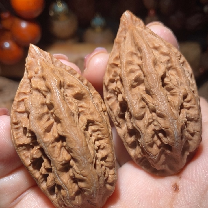 把件文玩核桃东北楸子小雪4