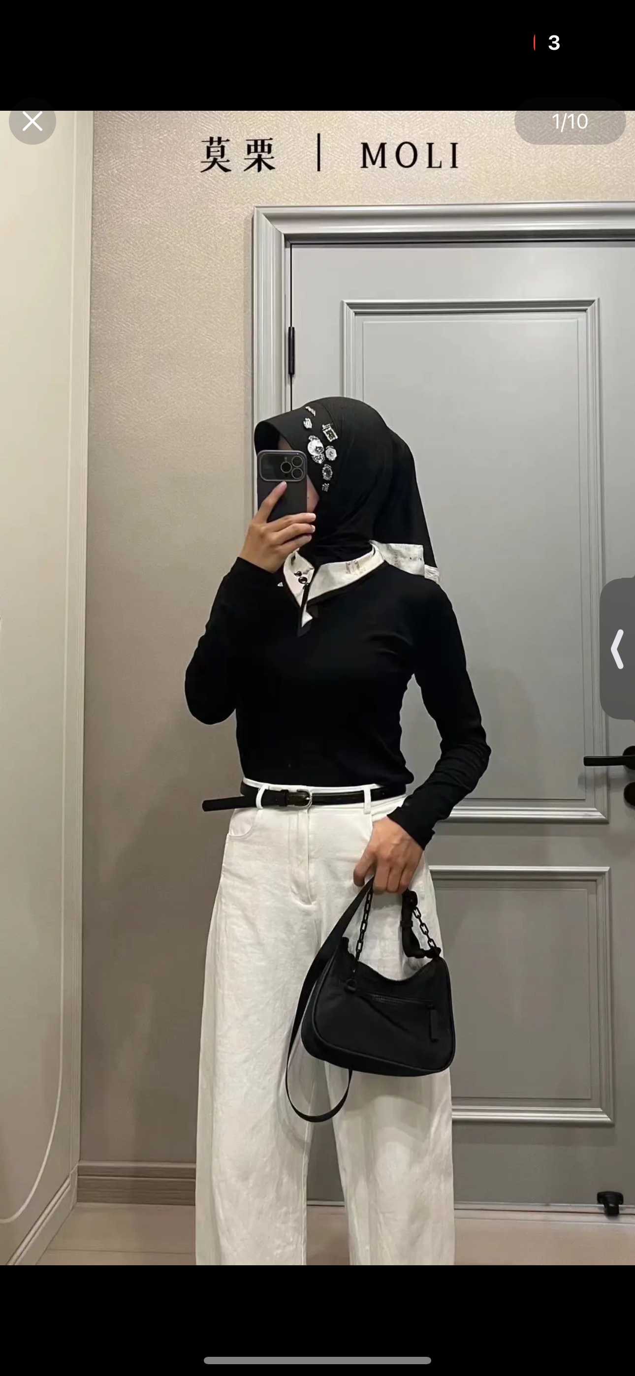 莫栗本栗丝巾款薄款头饰（不退换！）轻微勾丝属于正常介意勿拍