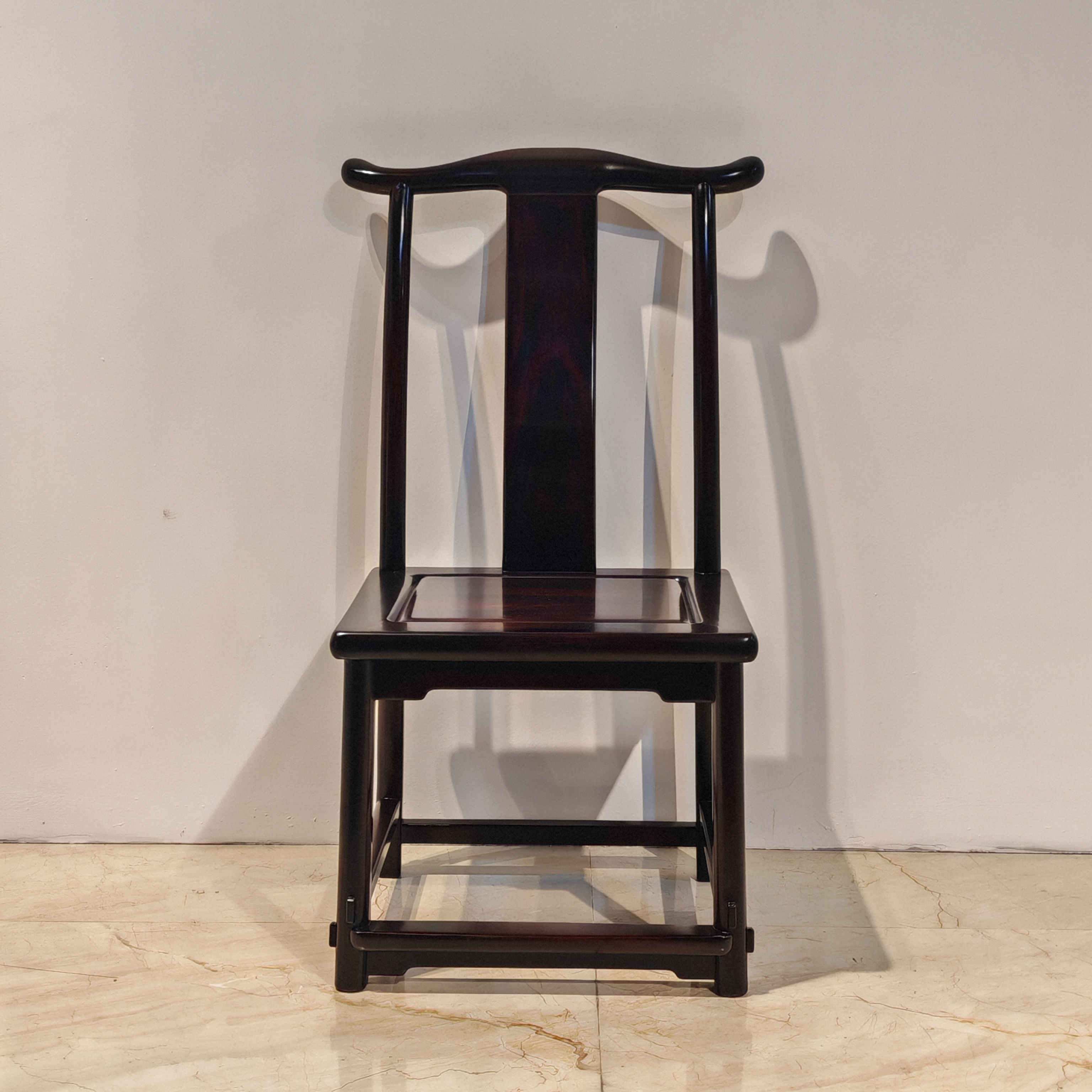 福利款老挝大红酸枝红木灯挂椅小靠背椅儿童小凳子家用古典小茶椅