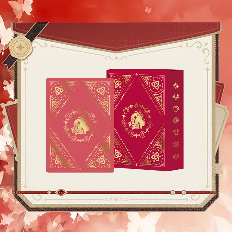 C【祈愿】元气卡三弹色纸国卡二创亚克力系列色纸盲盒（代拆）