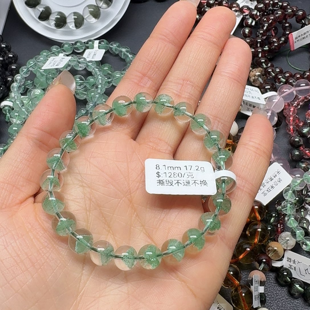 水晶手链未镶嵌水晶