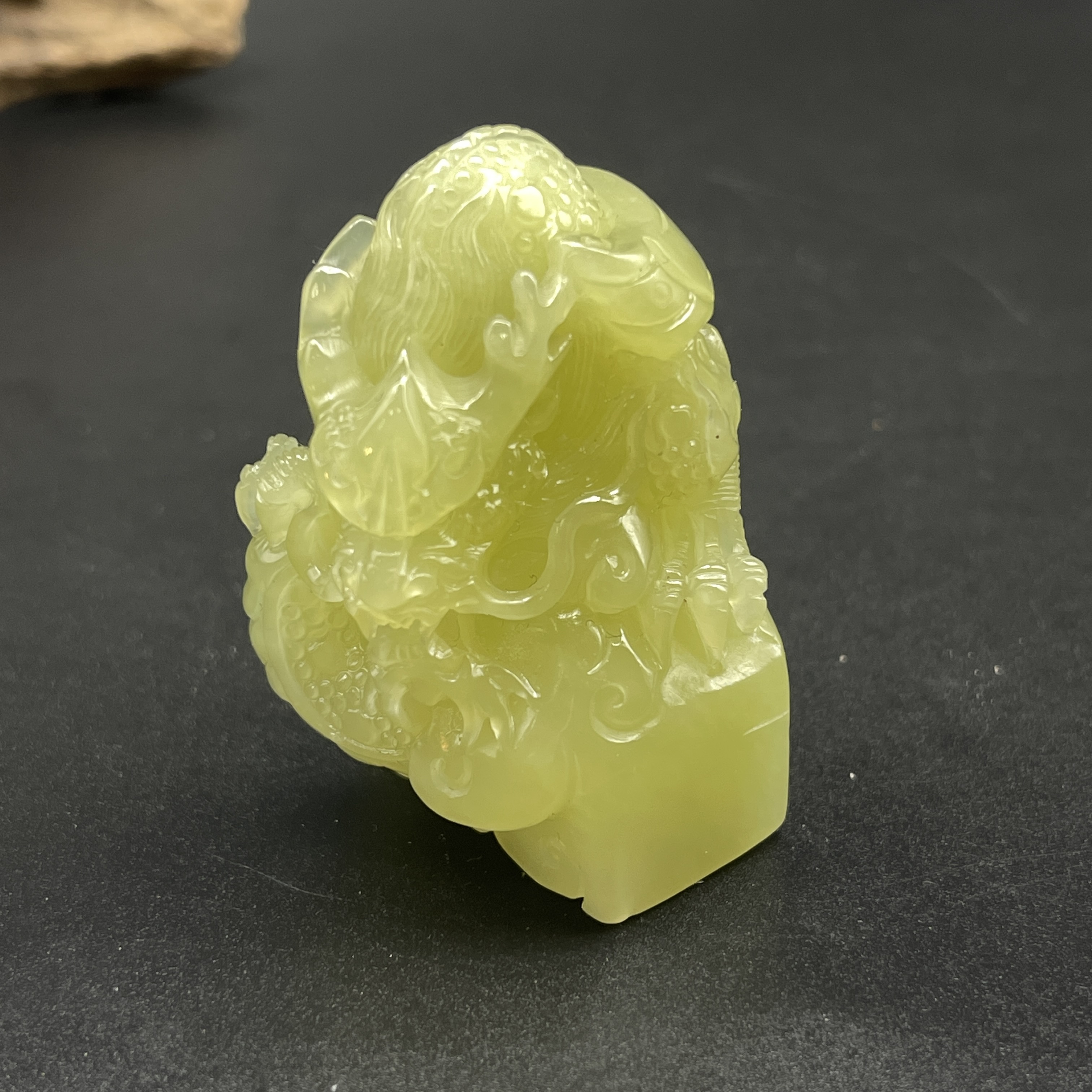 《清代》和田玉印章  山东文物商店泰运 ZZXCDH587002