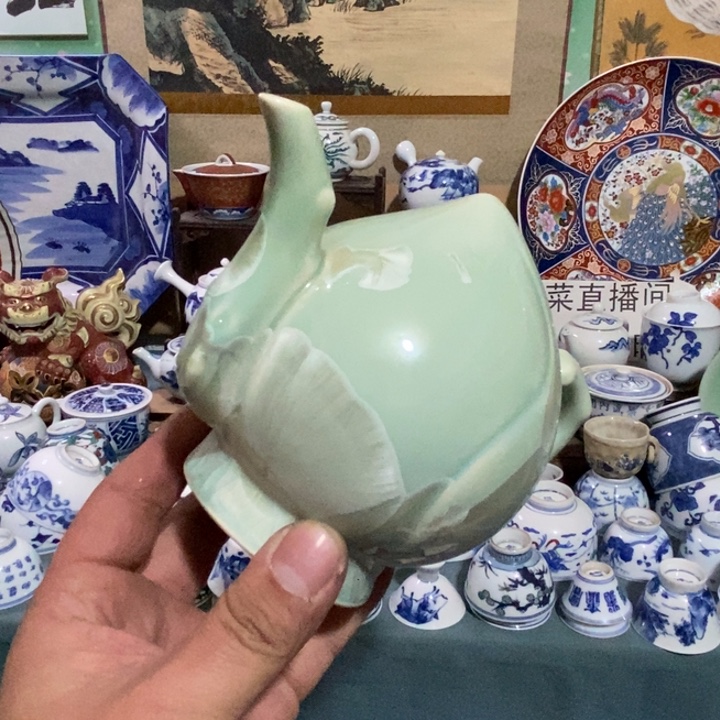 你***饼瓷片舶来瓷器满28包邮当日凑单