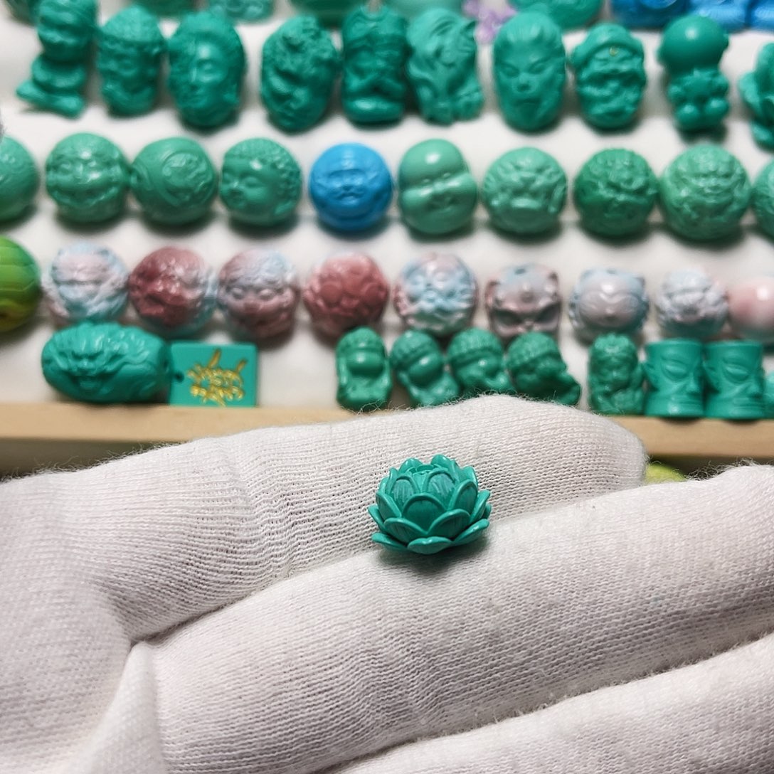 四***步尺寸卡14.7精雕莲花