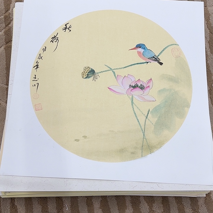 国画花鸟等多种鸟类的栖息环境和