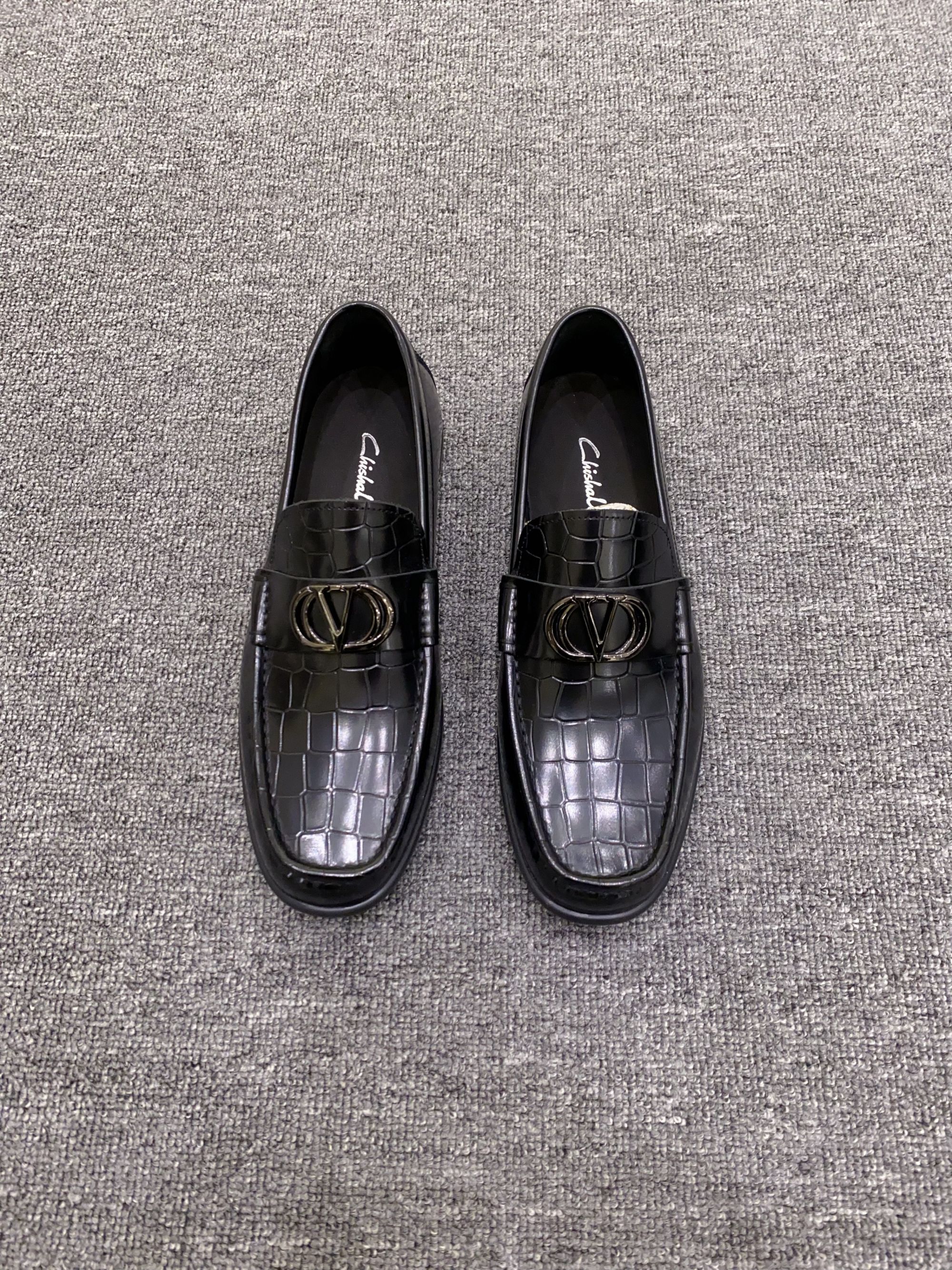 chishaluo驰莎洛 正品 新款商务休闲百搭款 豆豆鞋  