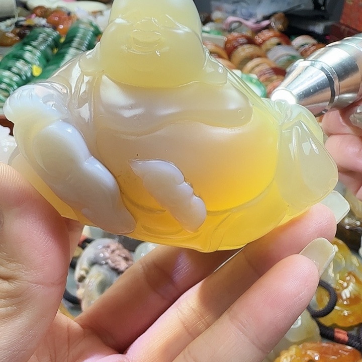 玛瑙/玉髓合金摆件