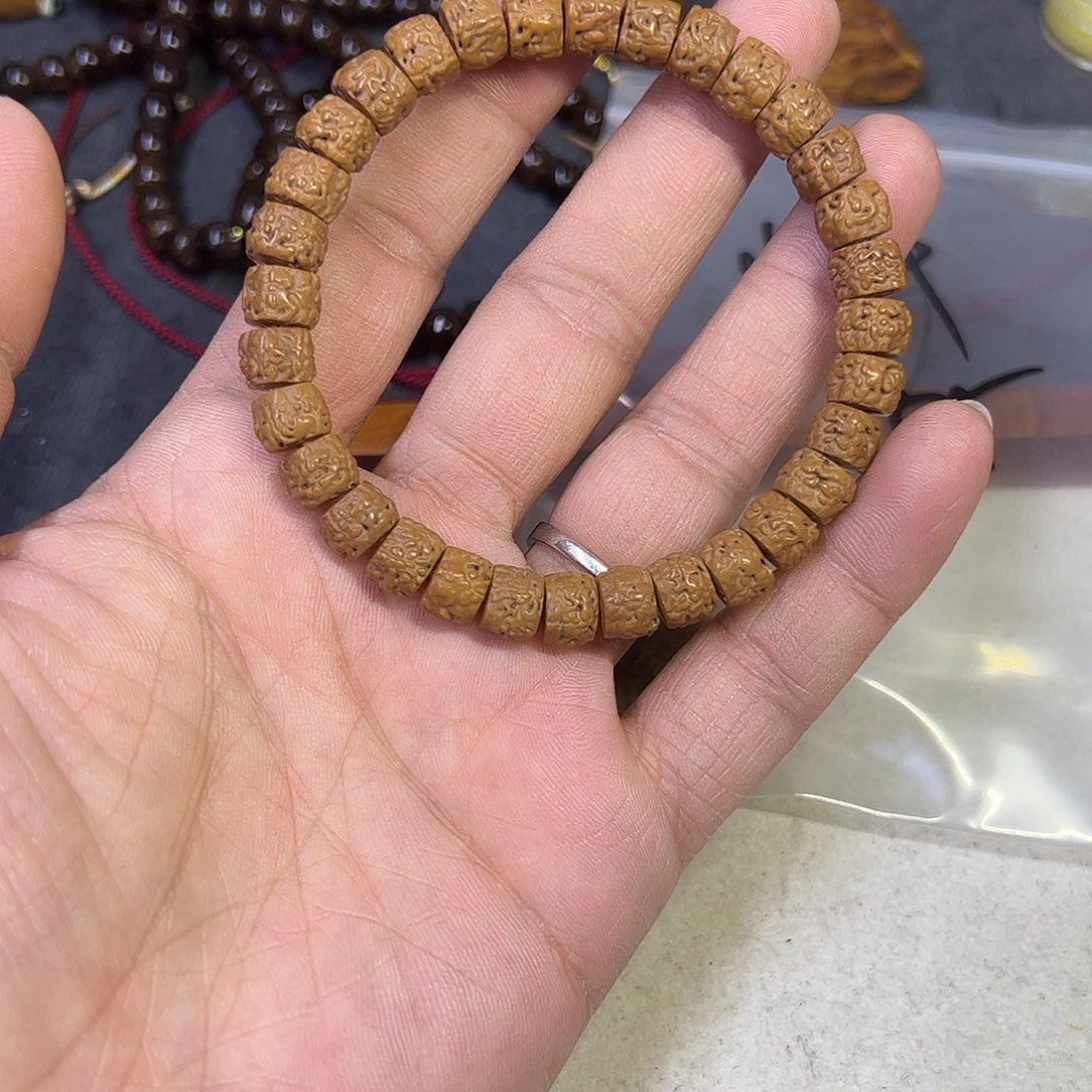 金刚菩提手串佛手8m单圈手串