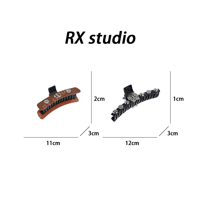 【南沙瑞熙】FES-008-发夹 气质法式休闲百搭克罗家鲨鱼夹
