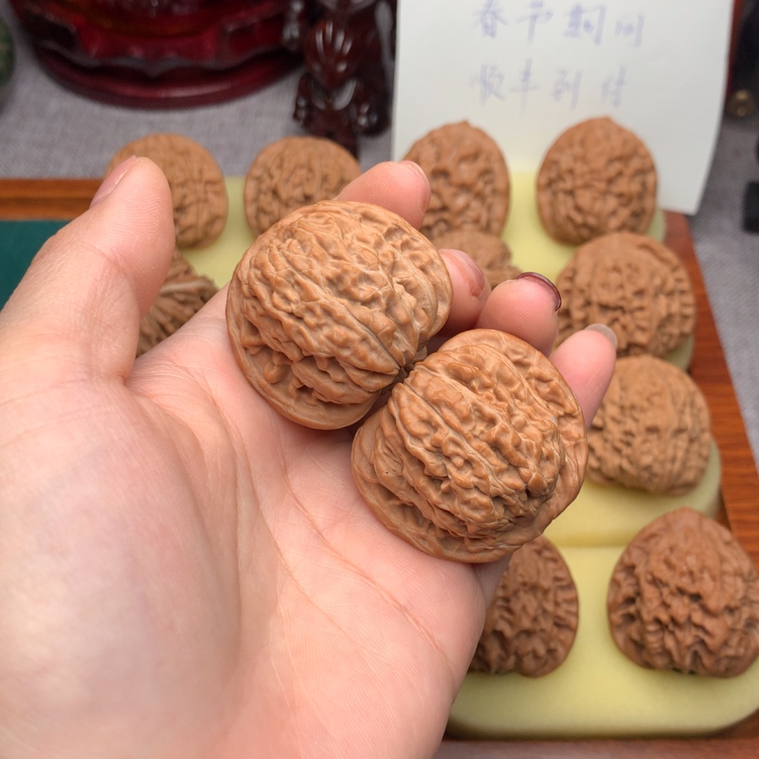 文玩核桃把件汉高楼39